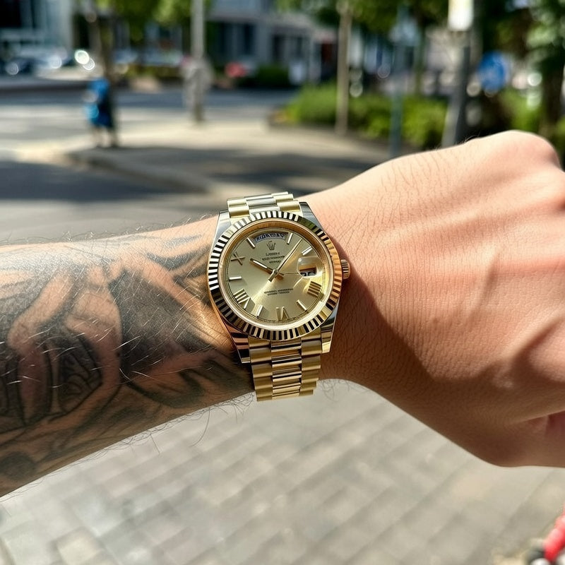 THE DAY DATE - Champagne Gold