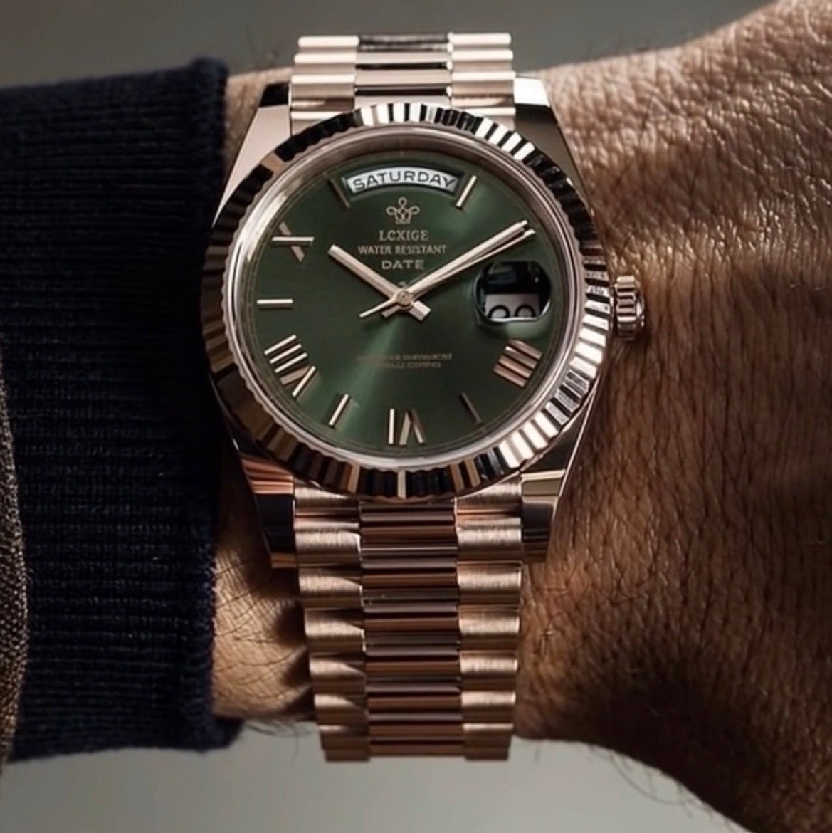 THE DAY DATE - Rose Olive