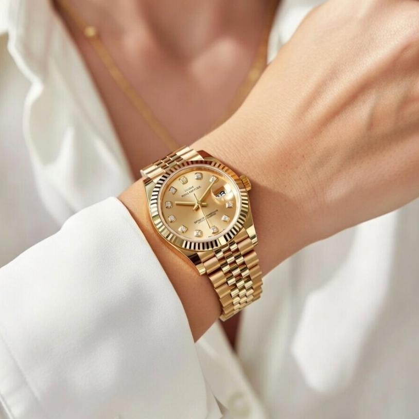 THE LADY DATE - Champagne Gold