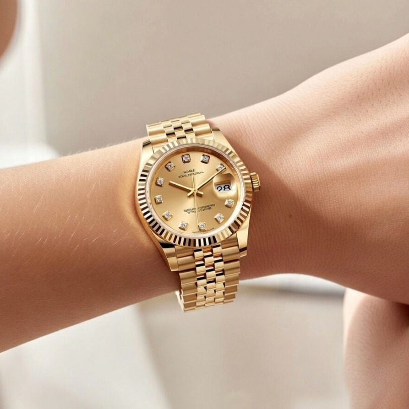 THE LADY DATE - Champagne Gold