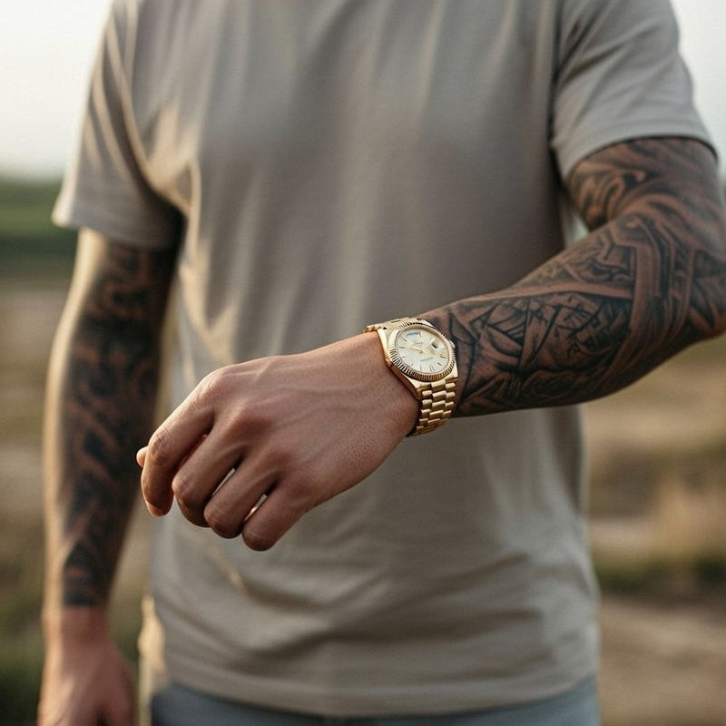 THE DAY DATE - Champagne Gold