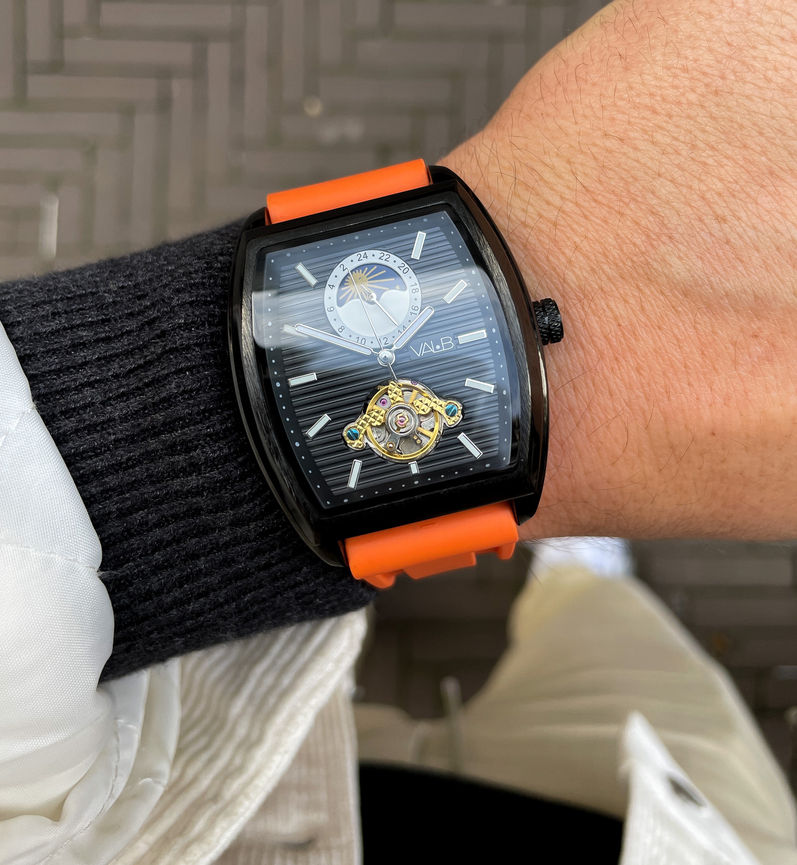 Lunar Black Orange