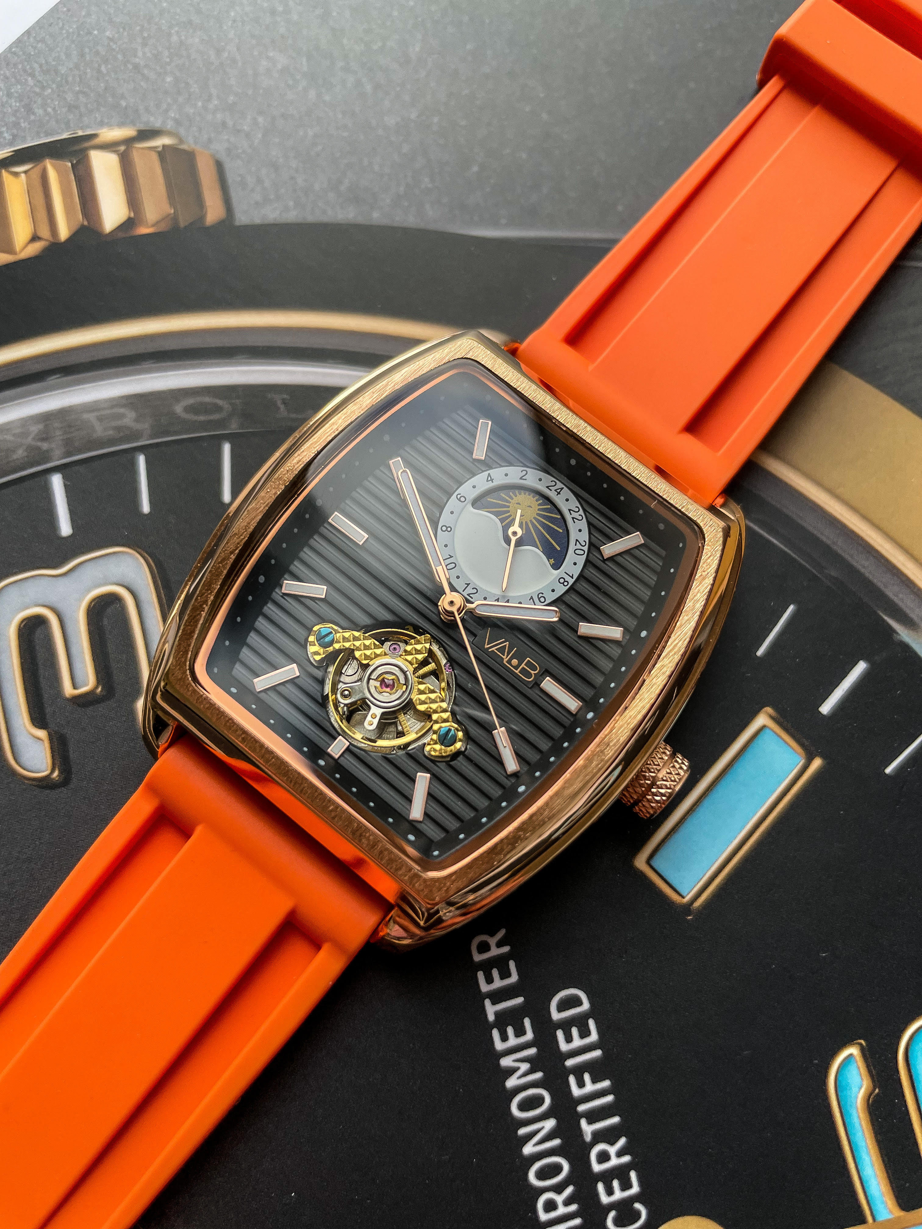 Rose Gold Orange