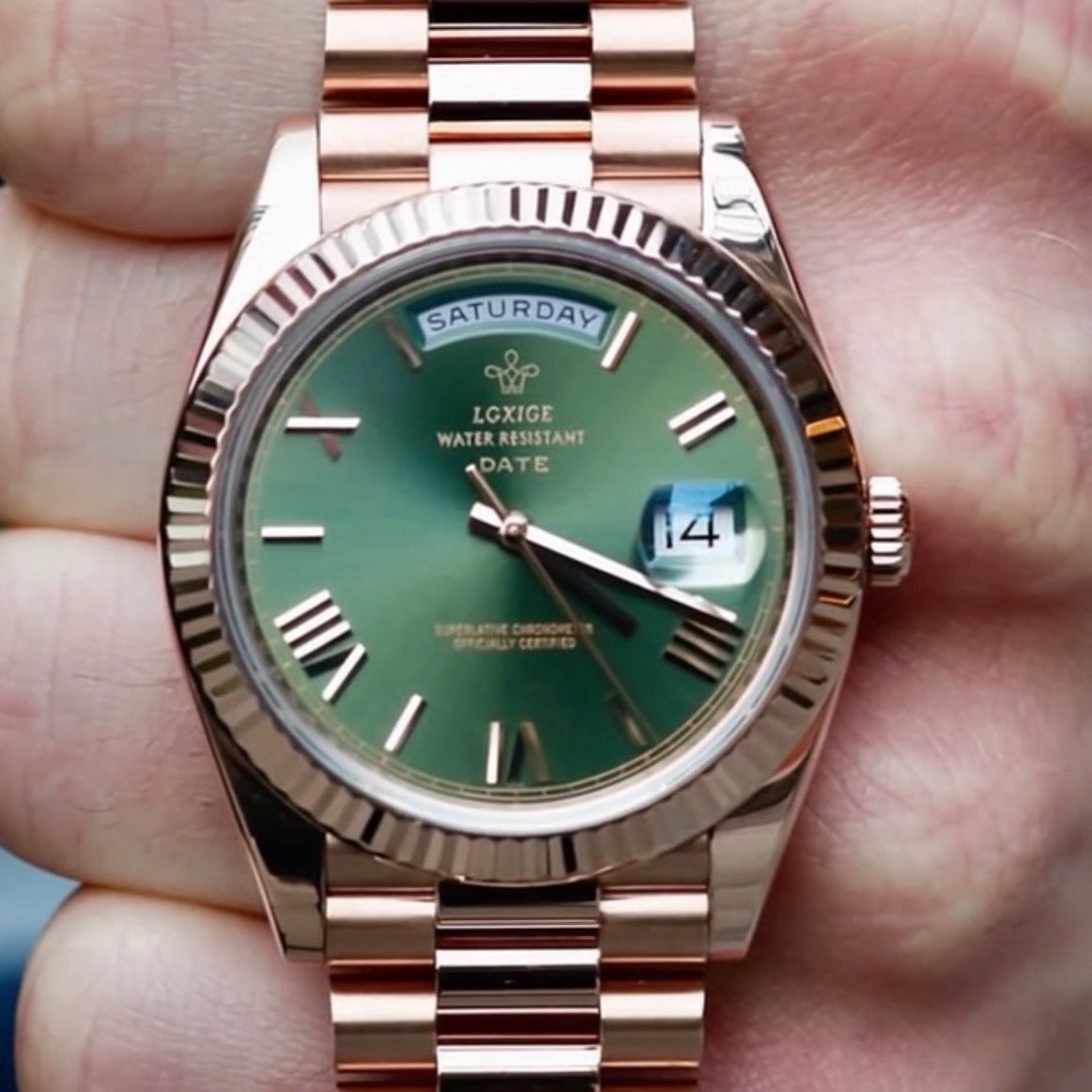 THE DAY DATE - Rose Olive