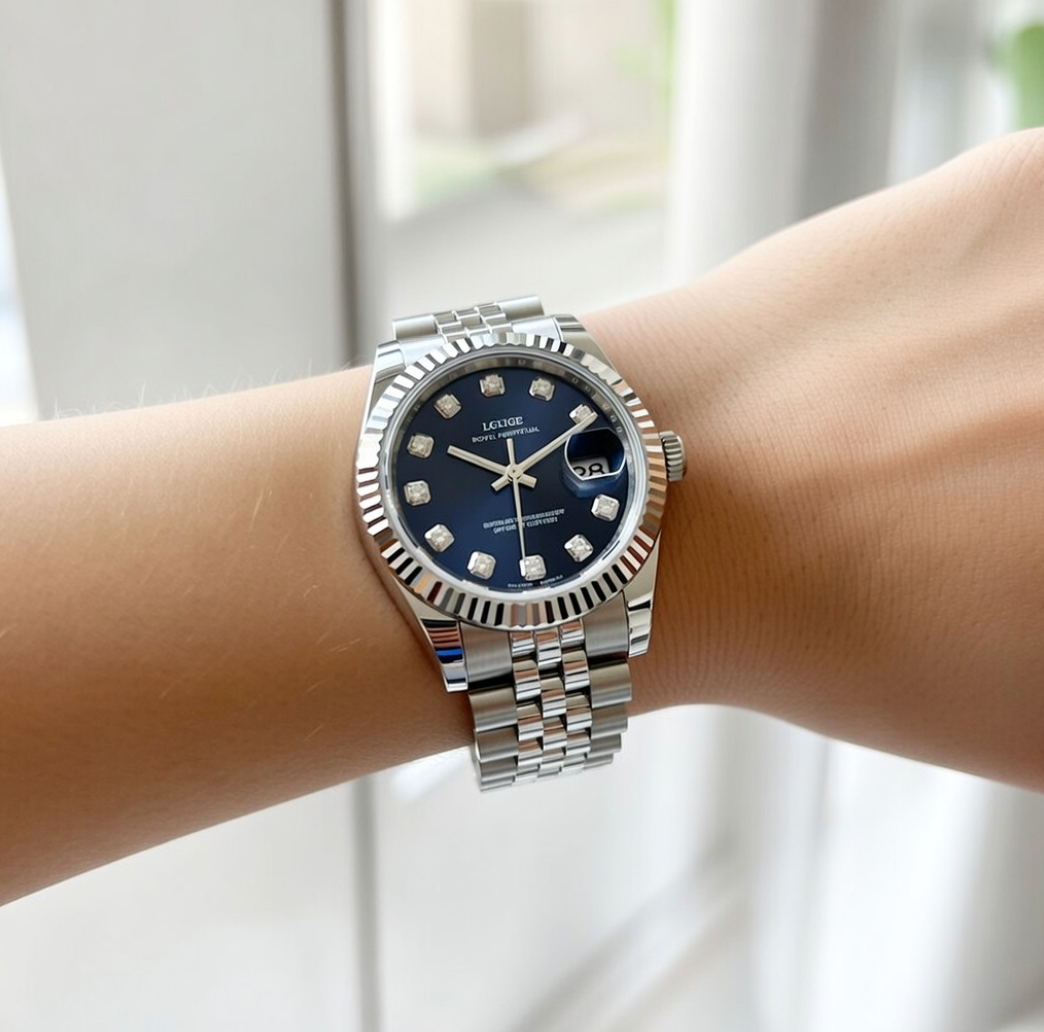 THE LADY DATE -  Royal Blue